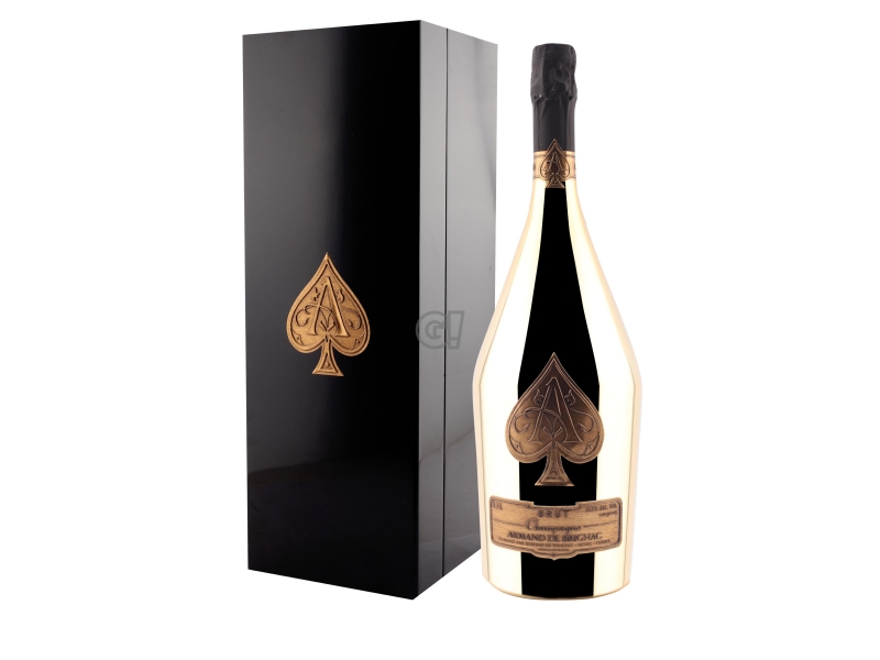 Armand de Brignac Champagne Brut Gold 750ml - Naughty Grape
