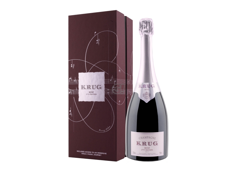 Champagne Krug Rosé 27ème Édition Echoes Coffret